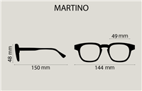 Montatura vista Giorgio Nannini Uomo MARTINO-N - MARTINO-N